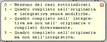 Attivando una dichiarazione Integrativa/Correttiva, è possibile salvare la Dichiarazione Originaria (rispondendo Sì alla domanda - scelta consigliata) e visualizzarla successivamente nella scelta