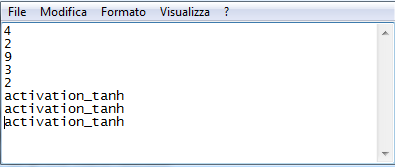 Figura 3.16 Esempio di Network configuration file La figura 3.15 mostra un esempio di Network configuration file. Questo file risulta identico nei tre casi d uso. 3.1.7.