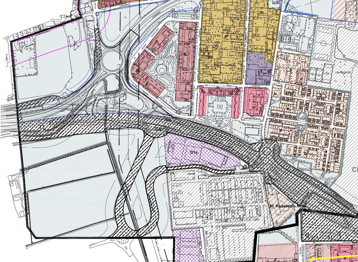 3.4 Il Piano di Governo del Territorio del Comune di Segrate L area in oggetto, secondo la Tavola C8 Azzonamento del