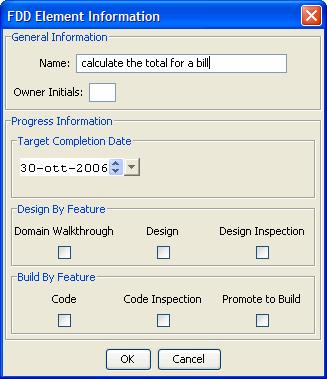 Attività di pianificazione e controllo della qualità Feature e approcci agili Domain Walkthrough (fattibilità, inception) Design Inspection Code