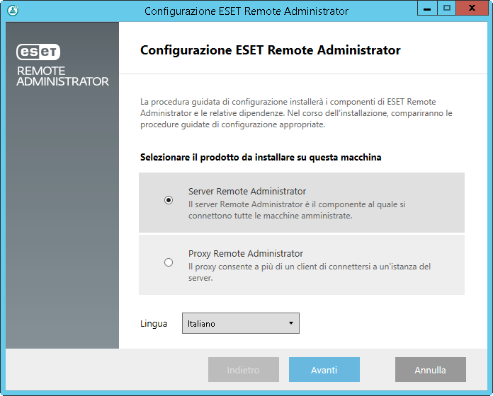 NOTA: configurare il/i firewall nella rete in modo da consentire la comunicazione tramite le porte indicate sopra. 2.