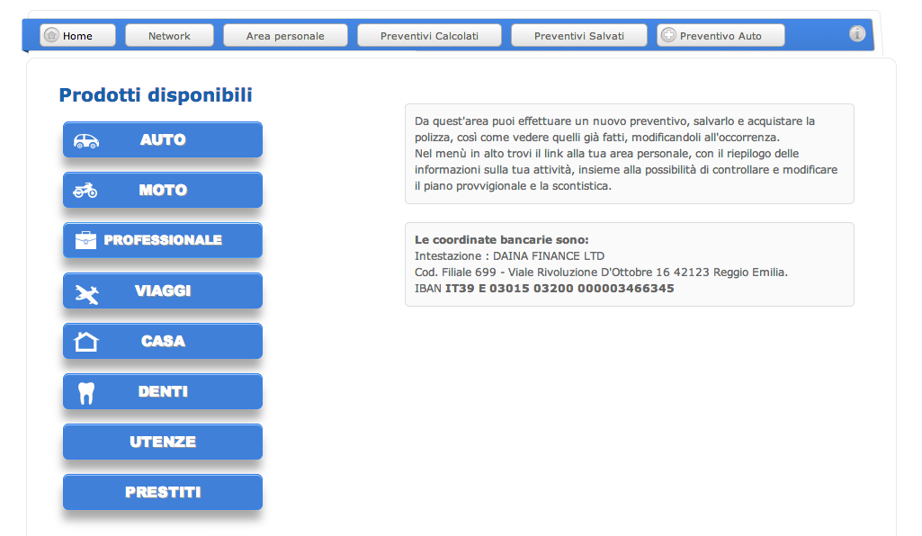 Introduzione alla piattaforma La piattaforma è strutturata per permettere al