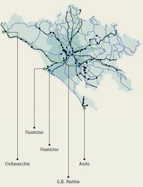 Urbanistica e tessuto infrastrutturale esistente nella città metropolitana Aree di