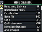 Uso dei Menu Per navigare nei menu, utilizzate il pulsante e il multi-selettore.