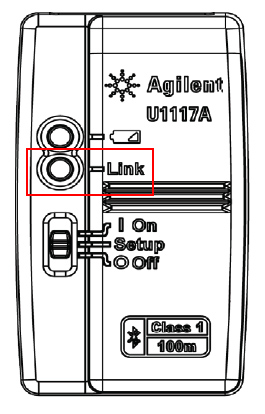 Collegamento ai dispositivi 1 2 Prima di stabilire il collegamento, verificare che il LED Link sull'adattatore IR-Bluetooth lampeggi. Se necessario, spegnere e riaccendere.