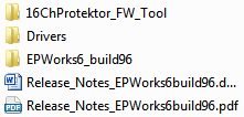 0 Build 96 dal link: http://download.xltek.com/pub/iom/epworks6_build96.zip Save to your local drive. Once Saved Select Open, the following folders are contained: Salvare nell unità locale.