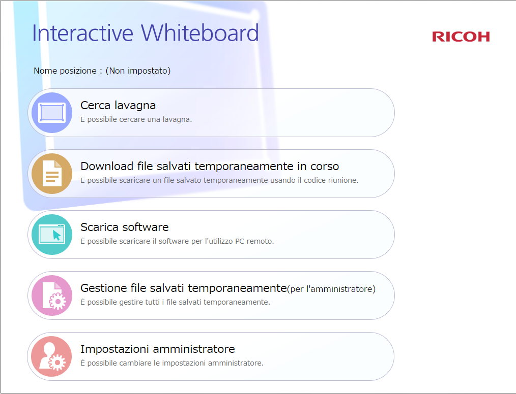 4. Usare la pagina web della macchina 1. Controllare l'indirizzo IP visualizzato nella parte superiore dello schermo del dispositivo. Se non si visualizza alcun indirizzo IP, usare l'indirizzo IP. 2.