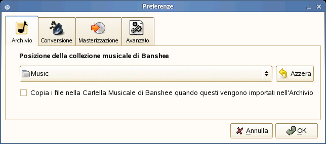 Verrà avviato l'invio delle informazioni sulla canzone alla riproduzione della canzone successiva. 6 Fare clic su Close (Chiudi).