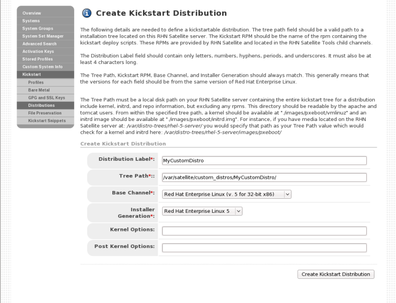 Capitolo 2. Kickstart Figura 2.1. Creazione di una distribuzione kickstart 2.3. Profili kickstart I profili kickstart specificano le opzioni di configurazione da usare per l'installazione.