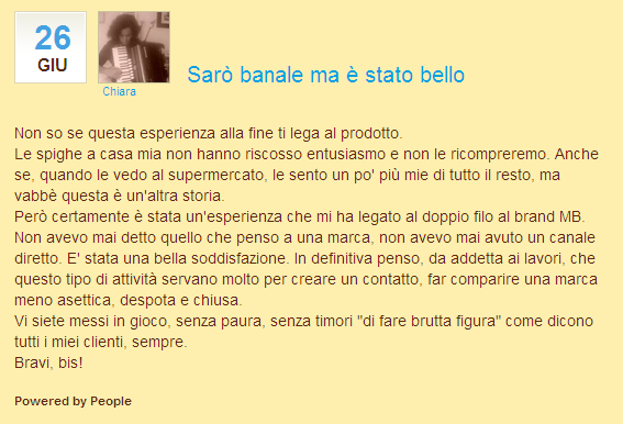 L aprirsi di un brand ai suoi consumatori è una pratica da quest