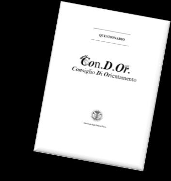 2010 Con.D.Or. Consiglio di Orientamento Prima Fase - 2010 1. Analisi dei bisogni e definizione obiettivi dell intervento 2.