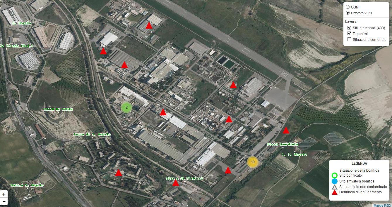 Figura 10-Localizzazione Puntuale Siti Figura 11-Esempio di Scheda 3.