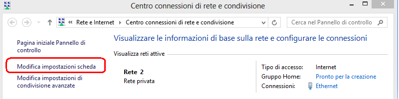 1) Una volta effettuato l accesso all interfaccia Desktop, porta il puntatore del mouse in basso a destra e clicca con il tasto destro sull icona che identifica la connessione di