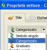 Click su OK. Controllare se, secondo le specifiche standard, tale zonizzazione ha degli attributi obbligatori.