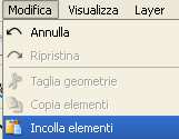 Notare che nello shapefile particelle_new, rispetto allo shape particelle_sfondo ci sono le seguenti differenze: A. Manca la particella 890/1 B.