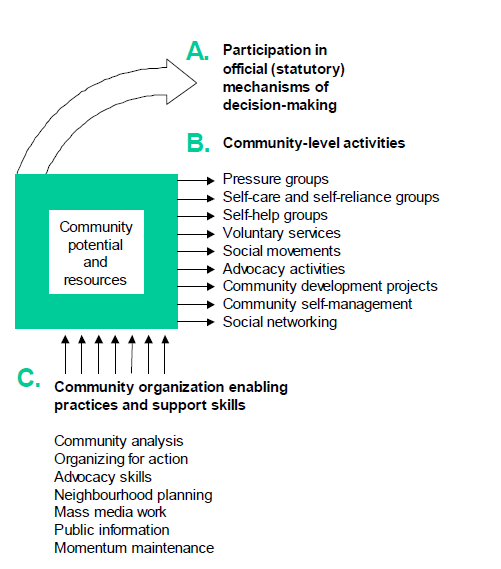 strutture partecipatorie rappresentano gli interessi delle comunità? Le strutture partecipatorie incidono sui meccanismi allocativi e redistributivi?