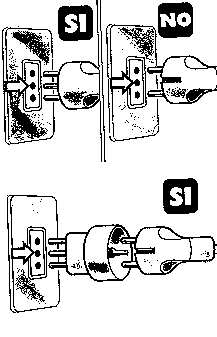 Evitare, inoltre, di effettuare collegamenti provvisori di apparecchiature elettriche, lampade, ecc.