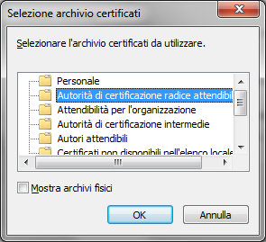 Installazione del Certificato Digitale Fare doppio clic sul certificato digitale rappresentato in Figura 1. InPosta CA.