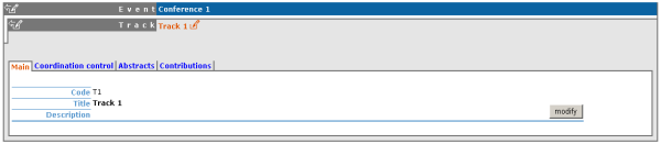 2.4.2. Program Management Dalla scheda del programma è possibile aggiungere/rimuovere track e ogni accesso ai track (vedi Track). 2.4.2.1.