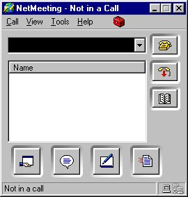 Windows NetMeeting 3.0 Attualmente (5/99) in versione beta Miglioramenti: supporto del protocollo T.