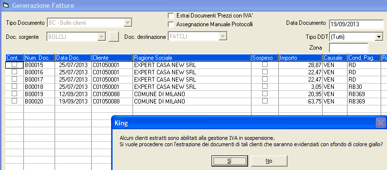 - 22 - Manuale di Aggiornamento 2.6.