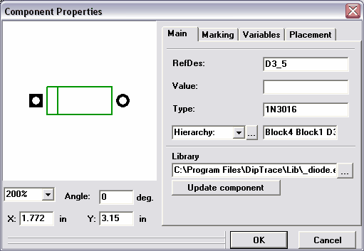 Using different package features 207 adesso potete sbrogliare automaticamente questo PCB o cambiare schema e tentare di aggiornare il PCB (ile/renew Design dallo schema), ecc. 4.