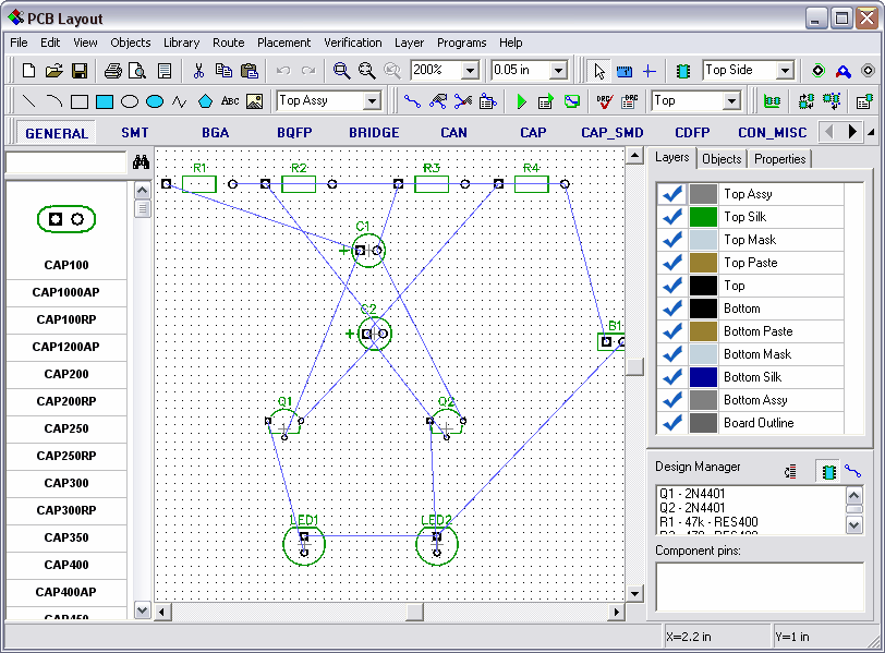 Pag. 28 Se decidete di utilizzare un altro software per realizzare PCB o per fornirlo ad altri,potete esportare la netlist del programma dllo schema elettrico.