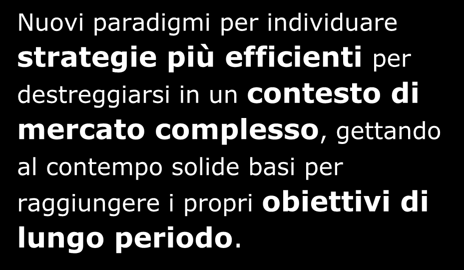 Durable Portfolio Construction Nuovi paradigmi per individuare strategie più efficienti per destreggiarsi in un contesto di mercato complesso, gettando al