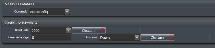 Comandi Tabelloni Led Abilita Emulazione MicroGraph Pix Abilitato / Disabilita l Emulazione PIX.