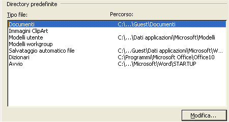 predefinite, la stampa dei documenti ecc Tutte queste informazioni è possibile visualizzarle attraverso il menu Strumenti Opzioni Quando si salva un