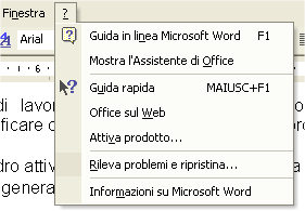 4. I modelli di word All interno dell ambiente di lavoro Word sonopresenti dei modelli di documento già predisposti all uso; Per verificare quali modelli sono installati sul proprio pc bisogna