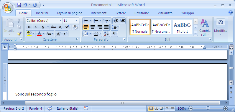 G. Pettarin ECDL Modulo 3: Word 24 non viene inserito il segno di fine paragrafo, ma solo il segno di interruzione di riga.