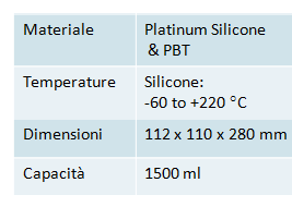 PASTA COOKER Cuoce pasta per 4 pesone in 8 Massima igiene nel forno! La lunghezza giusta per gli spaghetti! Scolare Direttamente in tavola! Pulito.