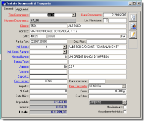 Selezionare le righe degli ordini di cui si vuole fare il DDT Se ad esempio devo fare il ddt4 dell ordine OVEK 16_08 clicco sulle check box corrispondenti Clicco qui per procedere con la generazione