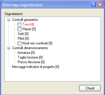 innanzitutto quelle grafiche, consentono di verificare la riproduzione della realtà costruttiva ed accertare la corrispondenza del modello con la geometria strutturale e con le condizioni di carico