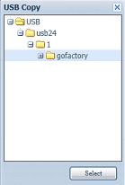 Opzioni di trasferimento del servizio di copia USB Elemento Descrizione Sincronizzazione Rende sorgente e destinazione completamente corrispondenti; i file aggiunti ed eliminati sulla sorgente