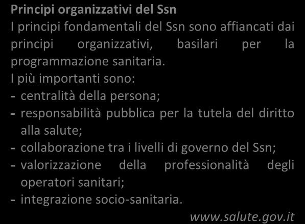 Pag.127 La riforma complessiva della sanità pubblica si compie con l entrata in vigore della legge n.