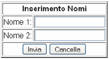 Esercizio 3: form +PHP Crea la seguente form: Quando si preme invia, viene creata una nuova form con numero di campi uguale al numero inserito nel campo di testo (verificare che