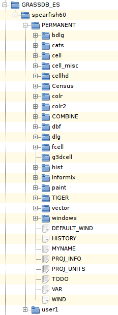 utilizzare GRASS con i dati di demo spearfish 1. creare la directory principale (GISDBASE) dove si ritiene più opportuno 2. scaricare i dati demo spearfish_grass60data.tar.