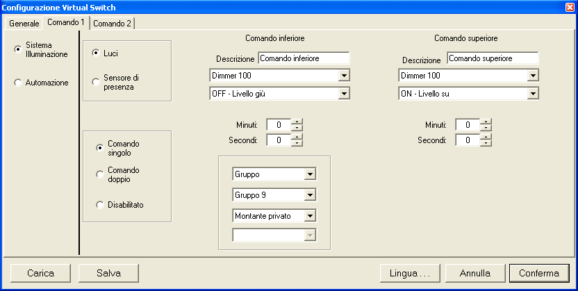 nella finestra occorre: Scegliere la tipologia di indirizzo (TCP/IP o Indirizzo di Sistema); nel caso in cui la tipologia di indirizzo scelto sia TCP/IP il campo indirizzo sarà compilato di default;