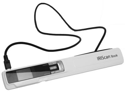 Uso di IRIScan Direct 1. Collegare IRIScan Book al PC Windows con il cavo USB incluso. 2. Premere il pulsante per 2 secondi per accendere lo scanner.