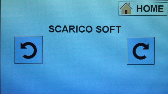 41. SCARICO SOFT La funzione permette di eseguire a fine ciclo, a portello aperto, una leggera rotazione a destra o sinistra del cestello per facilitare l estrazione della biancheria.