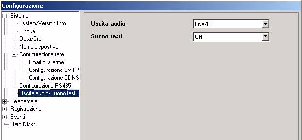 VDL4 - REMOTE - MANUALE D USO ID Unità Indirizzo ID RS485 del DVR. Assegnabili valori compresi tra 1 e 255 (default 224). NOTA: non assegnare lo stesso ID a due unità connesse al medesimo bus.