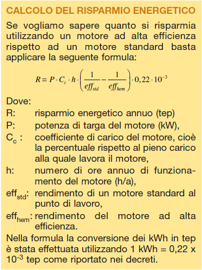 Anche l Unione Europea sta dedicando risorse umane ed economiche ai motori ad alta efficienza.