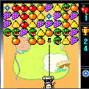 Eda Mouse Questo gioco prevede otto livelli e per passare di livello il giocatore deve eliminare una certa quantità di frutta. Si passa al livello successivo quando si raggiungono mille punti.