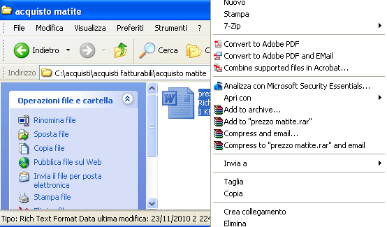 G. Pettarin ECDL Modulo 2: Sistema Operativo 143 Comando Taglia (per spostare) Comando Copia I comandi Taglia e Copia In particolare per spostare il file si usa il comando Taglia: dopo aver scelto