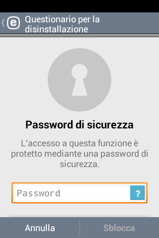 Dopo aver installato l'applicazione sul dispositivo in uso, seguire le istruzioni della procedura guidata all'avvio: 1. Selezionare la lingua che si desidera utilizzare in ESET Mobile Security. 2.