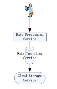 3.2.4 Tunnel Model Il Separation Model descritto precedentemente divide la fase di elaborazione da quella di memorizzazione dati al fine di prevenire errori, con l assunzione che i due fornitori di