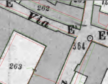 Parte IV. Sovrapposizione con cartografia catastale coordinate è fondamentale nell applicazione del metodo per origini : essa dovrà essere cautelativamente σ Est = σ Nord 0.