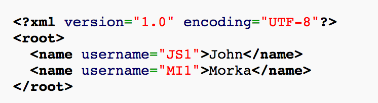 XML Database Esempio XSLT Il nuovo documento XML che si ottiene in output avrà la seguente struttura: Osservazione Un documento XML può essere associato a più fogli di stile XSLT, ciascuno dei quali